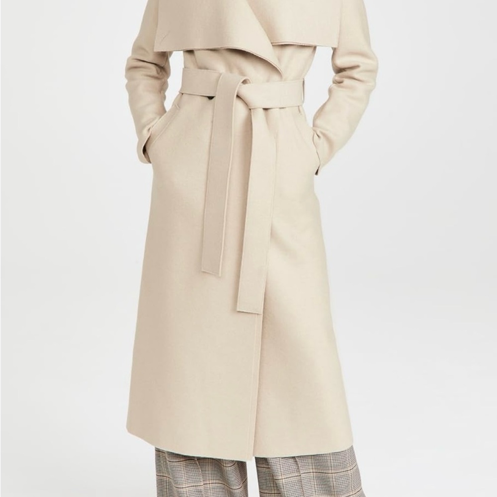 Harris Wharf London wool Women Volcano Coat Trench Coat size 42 IT